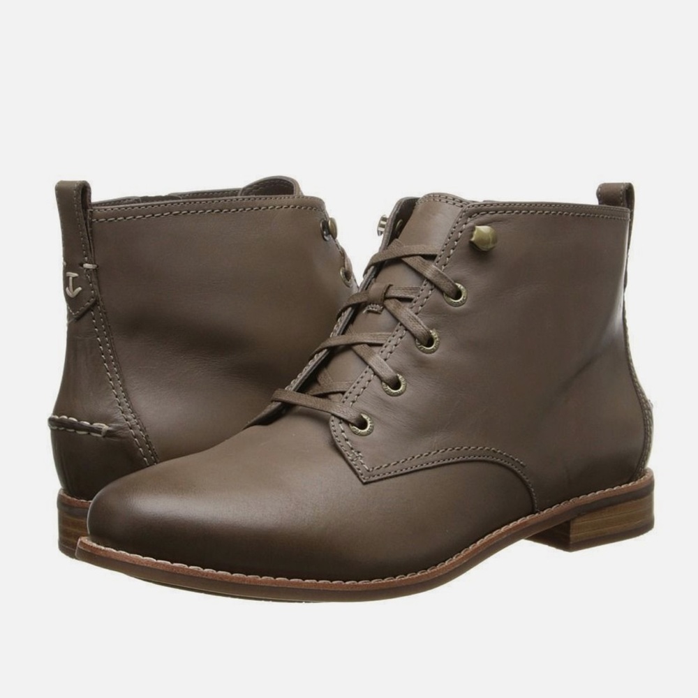 Sperry Top Sider Lambert Leather Ankle Boots